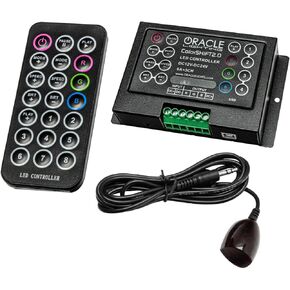 ORACLE Lighting 1706-504 ColorSHIFT 2.0 Infrared Remote Controller - Twice the Output and Expandability, Eight Memory Preset Slots, Works with RGB LEDs