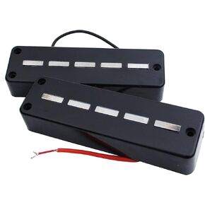 Guyker Bass Pickups Ceramic Bridge + Neck 5 String Electric Bass Pickups