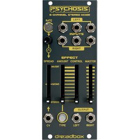 Psychosis 6-channel Stereo Mixer Eurorack Module