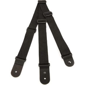 D'Addario Accessories Leather Dare Guitar Strap - Black
