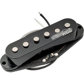 Wilkinson Vintage 60's Staggered Alnico 5 Single Coil Bridge Pickup for Strat Style Electric Guitar, Cream