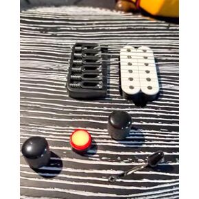 Guitar Kill Switch with Red Button - Includes Wiring Diagram