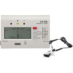 Korg (korugu) kuromatikku Tuner Ca – 50 + Contact Microphone cm – 300 – WHBK Set
