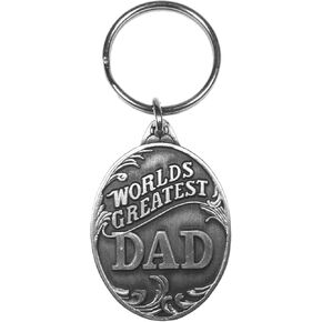Siskiyou KR169E Automotive Metal Key Chain Koko PILI Enameled Details Pewter