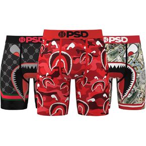 PSD Men's Warface Boxer Briefs - 7 Inch Inseam Breathable and Supportive Men's Underwear with Moisture-Wicking Fabric