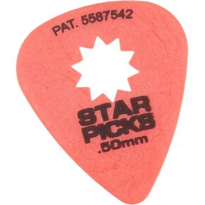 Everly 30021 Star Pik 12-pack .50mm Red
