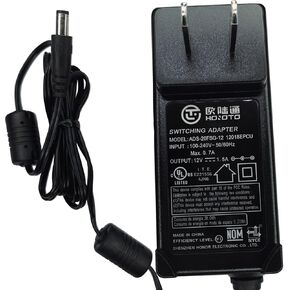 محول تيار متردد/تيار متردد 12 فولت 1.5 أمبير مدرج في UL متوافق مع Yamaha MODX8 MODX 8+ 88 مفتاح MODX7 MODX 7+ 76 مفتاح MODX6 MODX 6+ 61 مفتاح محطة عمل موسيقى لوحة المفاتيح 12VDC 1.5 أمبير شاحن سلك إمداد الطاقة