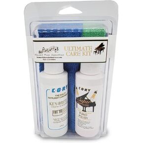 Piano Cleaning and Polishing Kit: Cory Ultimate High Polish Piano Care Kit - For High Gloss Pianos