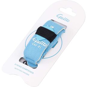 GUITTO Guitar String Mute Dampener Guitar Noise Reducer Dampener Universal Guitar Fretboard Muting Wraps Fit for Electric Wood Acoustic Guitar Bass Musical Instruments Accessory