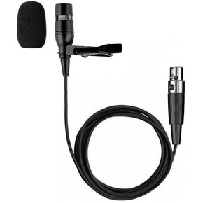 Replacement Lapel mic for SHURE BLX188/CVL Wireless Lavalier Microphone, Unidirectional, ta4f 4 Pins, Black
