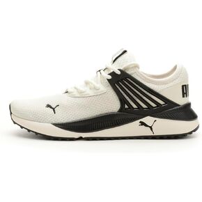 PUMA Men's Pacer Future Sneaker, Bright White Black, 9.5
