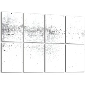 Acoustical Soundproof Wall Panels Abstract halftone dots red colors Self-Adhesive Art Acoustic Panels Reduce Room Echo Reverberation Acoustic Treatment Wall Decor