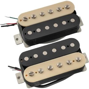 The Revival Pickups RPH2 Hotwired Alnico 5 Humbucker Pickups Neck Bridge Pickup Set for Electric Guitar, Black