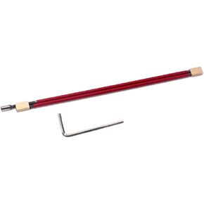 Alnicov 4MM Guitar Truss Rod，2 Way Adjustable Guitar Truss Rod，4MM Allen Nut，460MM Over All Length，Red