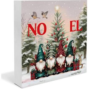 Christmas Decorations Indoor Home Decor, Bless This Hizzle Fo' Shizzle Wooden Decorative Sign Farmhouse Home Decor for Desk Table Shelf 5 x 5 Inches