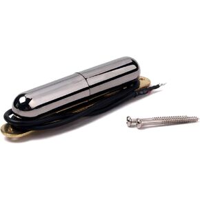 Alnicov Guitar Lipstick Tube Pickup，Guitar Single Coil Pickup for ST Guitar Accessory Parts，Black