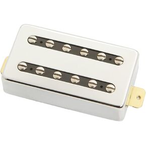 ARTEC LMC12P LP Humbucker 2-Open "CR" Plated Neck Pickup (Ceramic Bar)