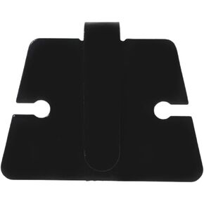 Black Microphone Holders Mic Hanger Adhesive Hook Ceiling Button Universal Ham Cb Radio Microphone Hanger Holder, HM133 HM133V HM98S HM118TN Mobile Radio Mount Stand Hanging Mic Microphone Clips