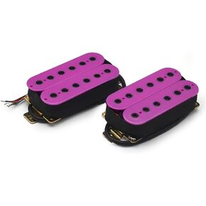 Neck+Bridge Pickup Set Double Coil Humbucker Pickups for Electric Guitar Pickup-Cream Red