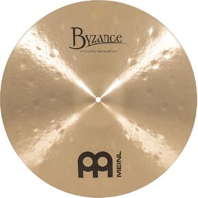 Meinl Cymbals Byzance 19" Traditional Extra Thin Crash — Made in Turkey — Hand Hammered B20 Bronze, 2-Year Warranty (B19ETHC)
