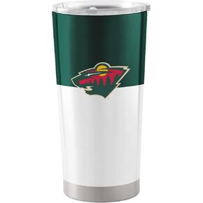 Boelter Brands Licensed NHL Stainless Steel Double Wall Vacuum Insulated Colorblock Ultra 20-oz Travel Tumbler (Vegas Golden Knights)