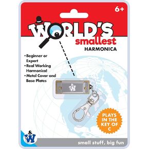 Westminster Inc World's Smallest Harmonica Keychain