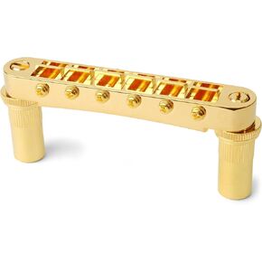 Gotoh Tune-o-matic Bridge with Studs/Bushings, Gold