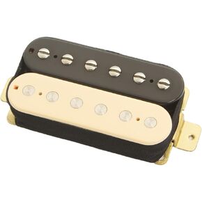 ARTEC HBC115 Humbucker Nickel Adjustable Pole-Piece Bridge Pickup (Ceramic Bar), Black
