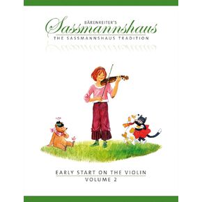 Sassmannshaus, Kurt - Early Start on the Violin Book 2