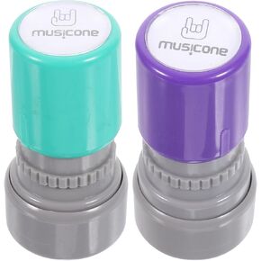ibasenice Ukulele Chord Stamps Accessories - 2pc Ukulele Stamp Universal Tool Bass Guitar Chord Stamps Guitar Tablature Stamp Guitar Practice Chord Tools