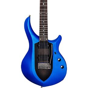 Sterling by Music Man 6 String Solid-Body Electric Guitar, Right, Siberian Sapphire (MAJ100-SSP)