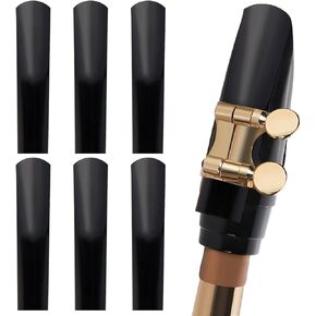 6Pcs Plastic Alto Saxophone Reeds, Mouthpiece Reeds for Alto Saxophone Mouthpiece Reeds Strength 2.5 Repairs Accessory