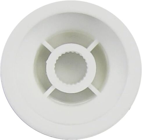 FLEOR 2T1V Guitar Knobs Set 24 Spline Electric Guitar Knobs 1 Volume 2 Tone Control Knob, Cream in Kuwait