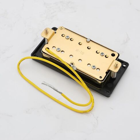 50mm Neck Guitars Humbucker Double Coil Pickups Gold Electric Guitar Pickup Compatible with LP Style Compatible with Gibson Les Paul with Screws in Saudi Arabia
