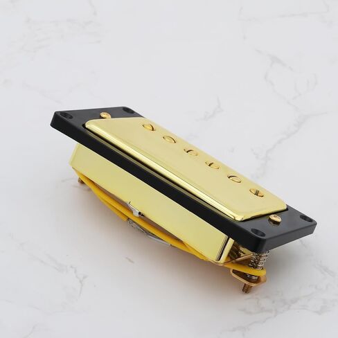 50mm Neck Guitars Humbucker Double Coil Pickups Gold Electric Guitar Pickup Compatible with LP Style Compatible with Gibson Les Paul with Screws in Saudi Arabia