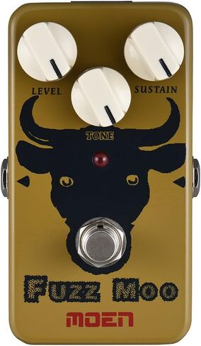 MOEN AM-FZ Fuzz Moo Fuzz Guitar Effect Pedal True Bypass Full Metal Shell With TONE Knob in Saudi Arabia
