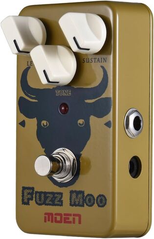 MOEN AM-FZ Fuzz Moo Fuzz Guitar Effect Pedal True Bypass Full Metal Shell With TONE Knob in Saudi Arabia