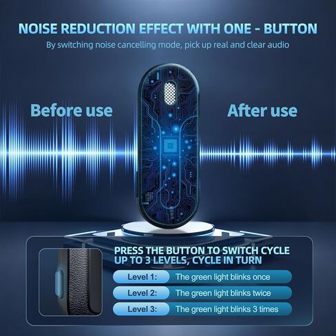 2 حزمة من ميكروفونات Lavalier اللاسلكية لأجهزة iPhone وiPad وAndroid والكاميرا وميكروفون صغير مع تقليل الضوضاء وجودة صوت واضحة للغاية لتسجيل الفيديو ومدونة الفيديو ويوتيوب وتيك توك in Saudi Arabia