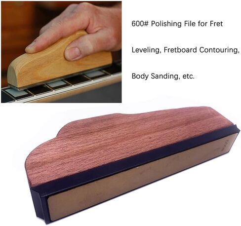 Guitar Fret Repairing Maintenance Luthier Tool Kit with Fret Leveling File End Beveling File Fret Crown Dressing File Hammer Neck Rest Bridge Clamp Fingerboard Guards for String Instrument in Saudi Arabia