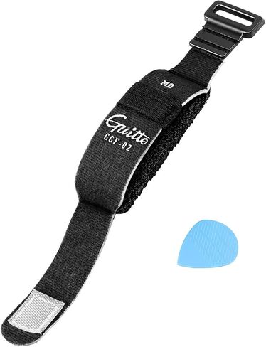 GUITTO Guitar String Mute Dampener Guitar Noise Reducer Dampener Universal Guitar Fretboard Muting Wraps Fit for Electric Wood Acoustic Guitar Bass Musical Instruments Accessory in Saudi Arabia