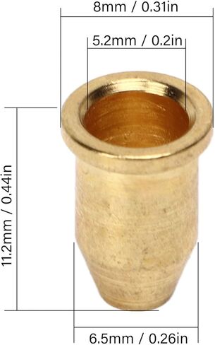 غطاء سلسلة الجيتار، أضف ضغط الجيتار من خلال حلقات الجسم لتحسين الرنين وسهل التركيب والاهتزاز الفعال للقيثارات الكهربائية (ذهبي) in Kuwait