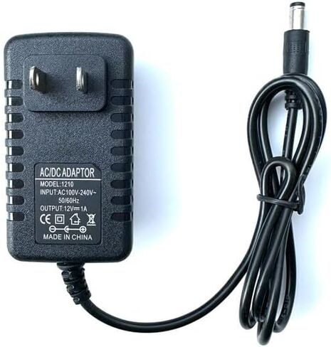Black 5.8V AC Adapter for The Singing Machine SML-625 SML625W SML625BTW Karaoke System Wall DC Charger Power Supply Cord Cable, 5 Feet, with LED Indicator,Keyboard Accessories in Saudi Arabia