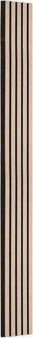 VEVOR Wood Slat Acoustic Panels, 7.9 x 94.5 in, 4-Piece MDF Accent Wooden Wall Panels, Faux Wood Wall Board Panels for Modern Interior Decor and Noise Reduction, Walnut in Saudi Arabia