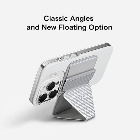 MOFT MagSafe Wallet Stand for iPhone 15/14/13/12 Series MagSafe Compatible Phone Stand with 3 Viewing Angles (Night Black) in Saudi Arabia