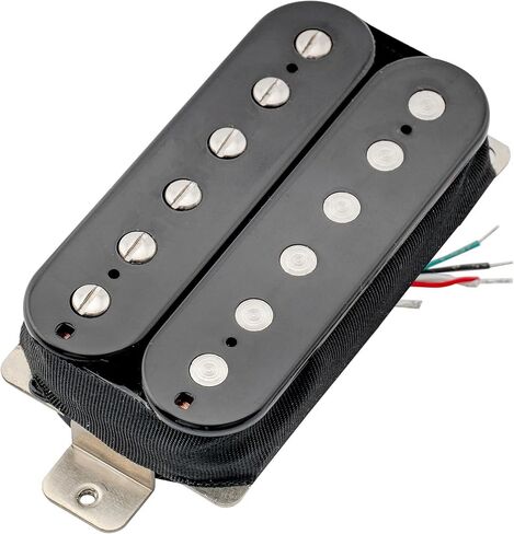 Artec HBA115 Alnico 5 Uncovered Humbucker Electric Guitar Bridge Pickup 16.8K, Black in Saudi Arabia