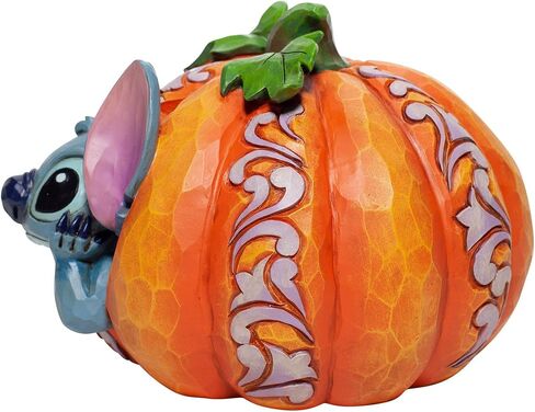 تمثال Enesco Jim Shore Disney Traditions Lilo and Stitch Jack O'Lantern، مقاس 4.02 بوصة، متعدد الألوان in Saudi Arabia