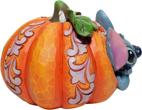 تمثال Enesco Jim Shore Disney Traditions Lilo and Stitch Jack O'Lantern، مقاس 4.02 بوصة، متعدد الألوان in Saudi Arabia