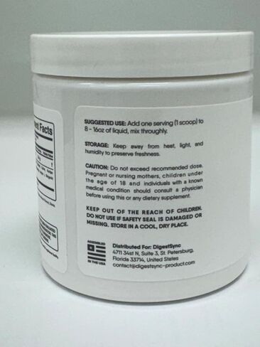 DigestSync Digestion Supplement for Gut Health - Natural Powder for Digestive Support, Bloating Relief for Women & Men, 100% Natural Green Powder - 1 Month Supply in Kuwait