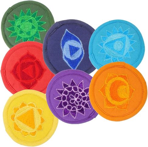 Vaguelly 7pcs Bowl Bottom Mat Meditation Bowl Sound Bowl Cushion Meditation Music Singing Bowl Mats Saxaboom Crystal Singing Bowls Singing Bowl Pads Music Decor Polyester Manual Instrument in Saudi Arabia