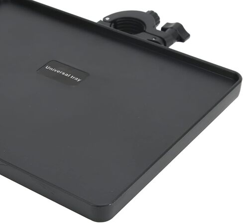 Microphone Stand Tray, Adjustable Mic Stand Tray Clamp On Rack Tray Holder, Microphone Stand Accessory Tray for Stage Live Streaming Recording in Kuwait